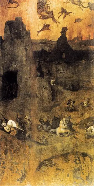 The Fall of the Rebel Angels Hieronymus Bosch